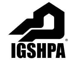 A logo for the International Ground Source Heat Pump Association