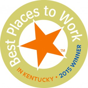 The logo for the Best Places to Work in Kentucky Award