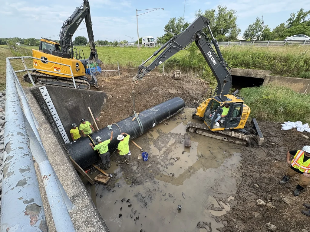 Rehabilitating 40 Levee Culverts with Snap-Tite® HDPE