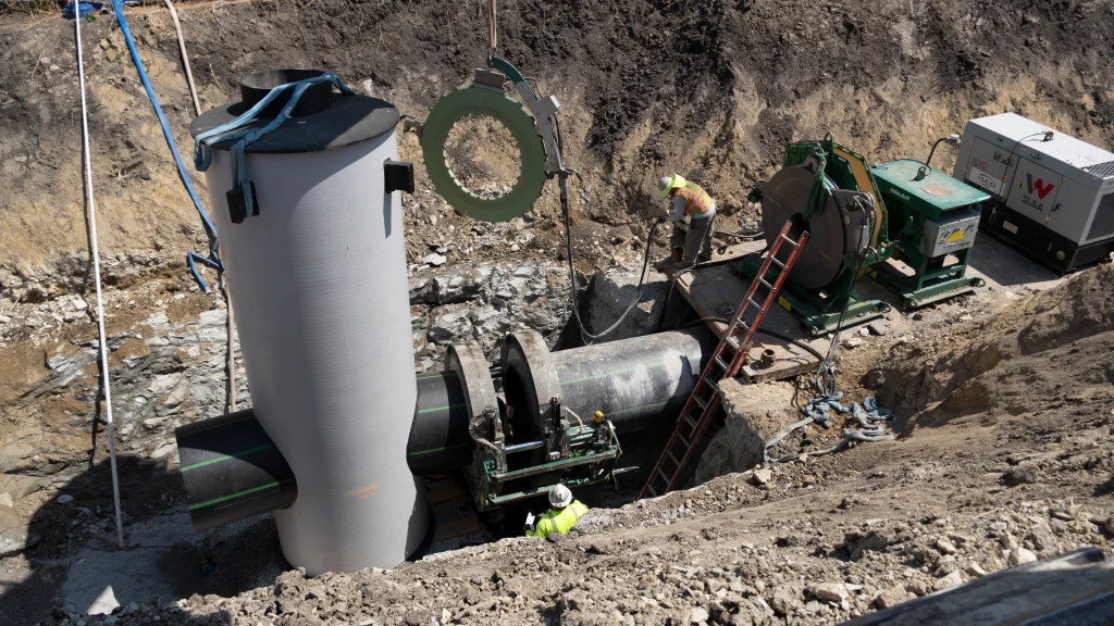 HDPE Gravity Sewer Helps McKinney, Texas Prepare for Continued Growth